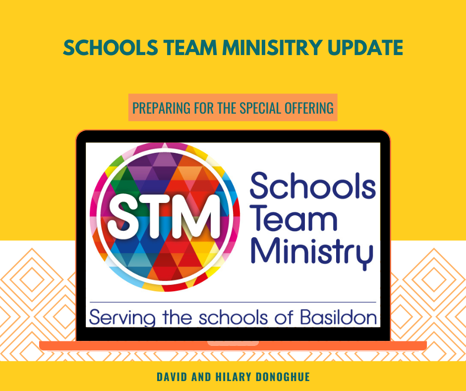Schools team minisitry update
